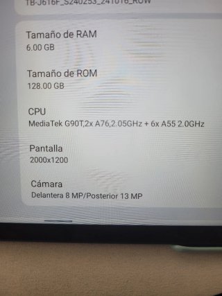 Tablet Lenovo P11 Plus Azul