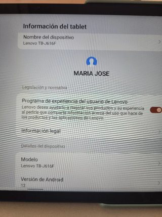 Tablet Lenovo P11 Plus Azul