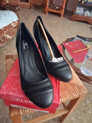 Zapatos Clowse Mujer T-40 Negros