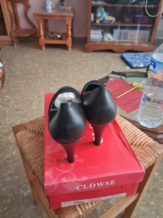 Zapatos Clowse Mujer T-40 Negros