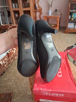 Zapatos Clowse Mujer T-40 Negros