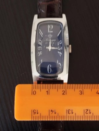 Orologio Lings Argento Blu 21 Rubini