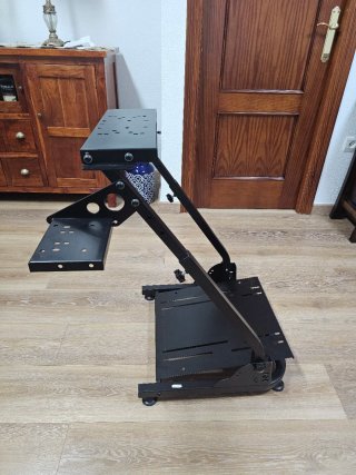 Soporte Volante Carreras VEVOR Negro