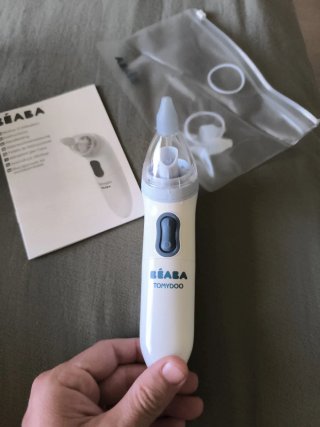 Aspirador nasal eléctrico Beaba Tomydoo