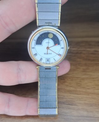 Orologio Bulova Swiss Quartz Moonphase Uomo