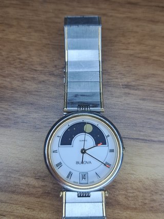 Orologio Bulova Swiss Quartz Moonphase Uomo