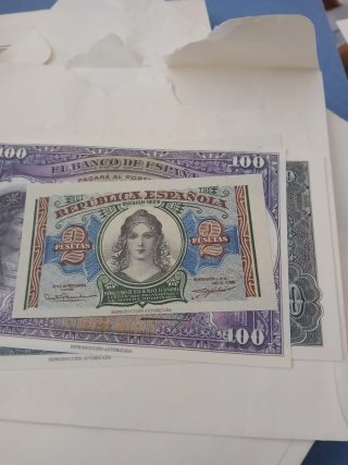 Colección Billetes Peseta ABC