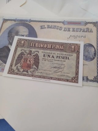 Colección Billetes Peseta ABC