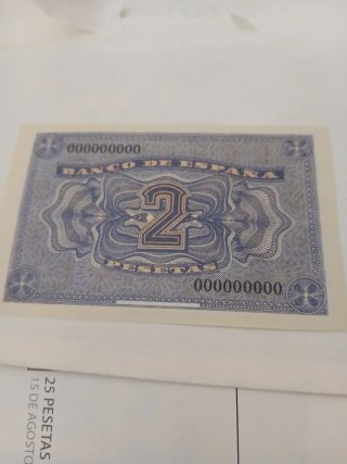 Colección Billetes Peseta ABC