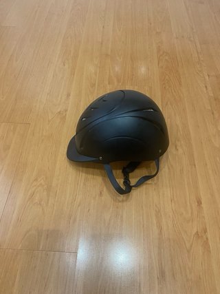 Casco de equitación Fouganza 500 negro