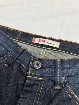 Levi's Shorts Uomo Denim Scuro Vintage