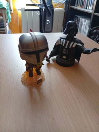 Pack Funko Pop y Busto Star Wars