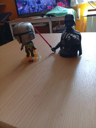 Pack Funko Pop y Busto Star Wars