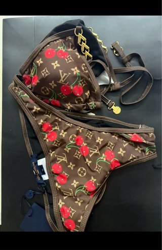 Bañador Louis Vuitton Marrón Talla L