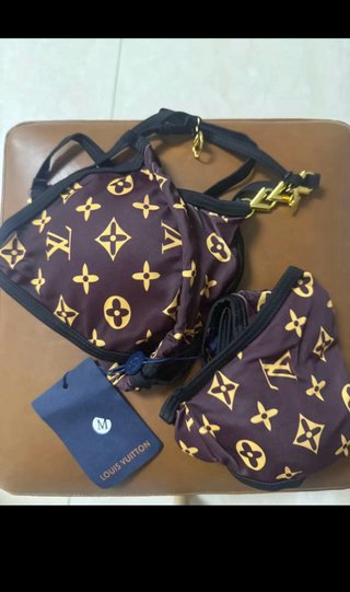 Bañador Louis Vuitton Marrón Talla L
