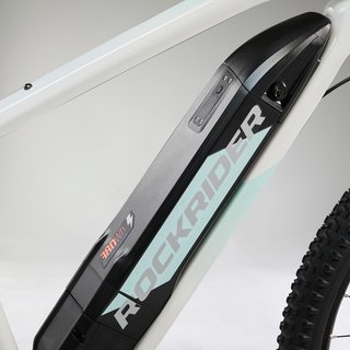 Bicicleta eléctrica de montaña mujer 27,5" Rockrider Ebike