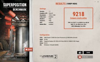 Sapphire RX Vega 56 Tarjeta Gráfica