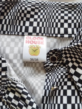 Camisa de mujer con estampado de cuadros