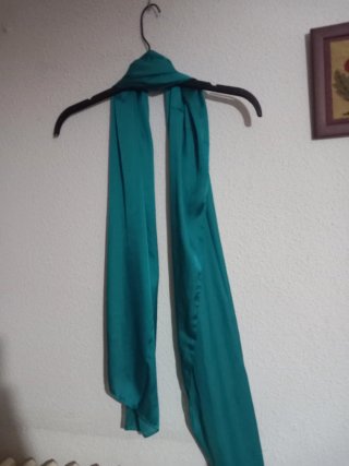 Vestido fiesta invitada talla 42 con chal