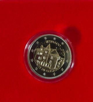 Moneda Conmemorativa Mónaco 2€ 2025 CARLADÉS