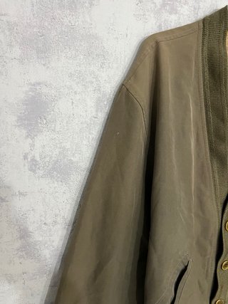 Chaqueta verde militar