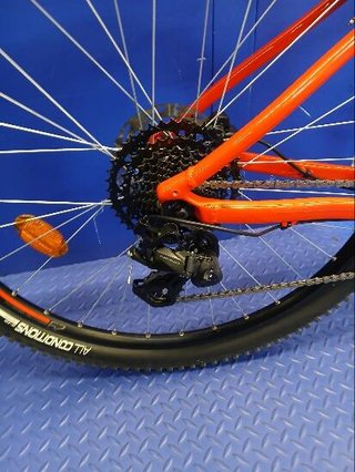 Bicicleta de montaña MTB aluminio Rockrider Expl 500 Rojo