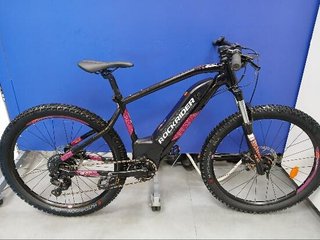 Bicicleta eléctrica de montaña mujer 27,5" Rockrider Ebike