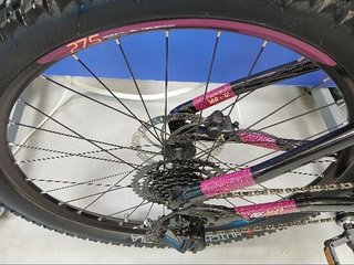 Bicicleta eléctrica de montaña mujer 27,5" Rockrider Ebike