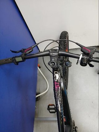 Bicicleta eléctrica de montaña mujer 27,5" Rockrider Ebike
