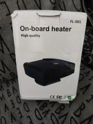 Calefactor de Coche y camion 12V