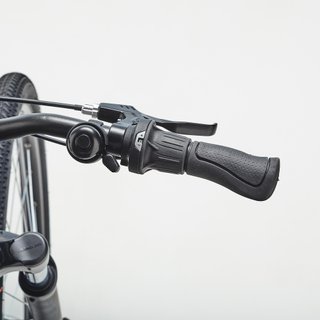 Bicicleta eléctrica trekking cuadro bajo Riverside 100 E