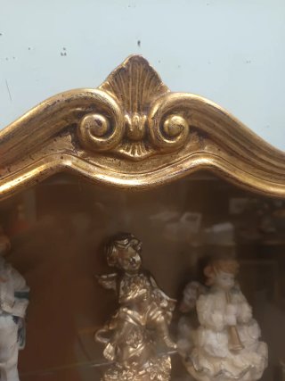 Vetrina oro con vetro