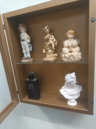 Vetrina oro con vetro