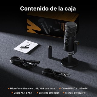 Micrófono dinámico MAONO PD100 Gen2