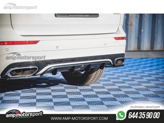 AÑADIDO DE DIFUSOR VOLVO XC60 MK2 R-DESIGN 2017-- NEGRO MATE