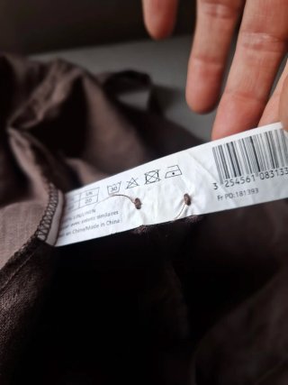 Pantalón ancho In extenso marrón talla 48