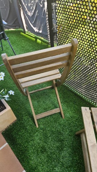 2 Sillas Balcón ASKHOLMEN Madera