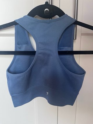 Sujetador deportivo azul talla 2xs