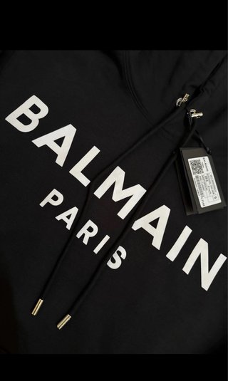 Felpa Balmain Paris Nera