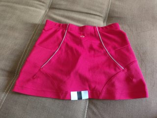 Falda pádel niña Babolat rosa. Talla 12 años