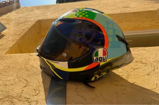 AGV Pista GP RR Rossi Winter Test 2020
