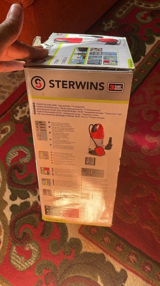 Bomba Sumergible Aguas Sucias Sterwins 750W