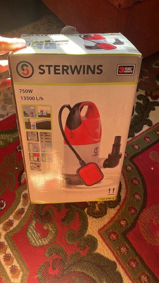 Bomba Sumergible Aguas Sucias Sterwins 750W