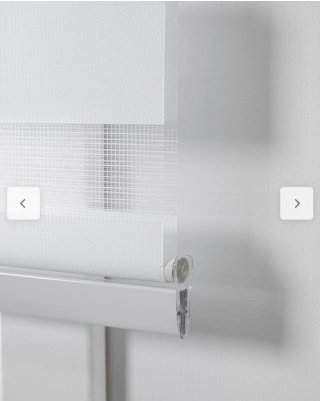 Estor enrollable blanco Leroy Merlin