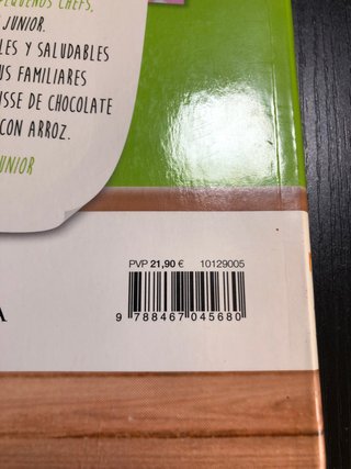 Libro recetas MarterChef Júnior