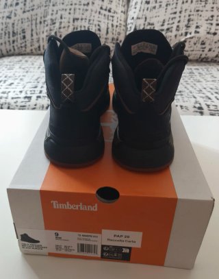 Botines Timberland Hombre Negro Marrón