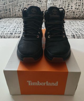 Botines Timberland Hombre Negro Marrón