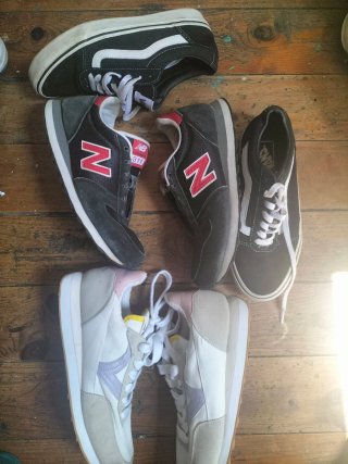 Lote 4 pares zapatillas Vans Old Skool