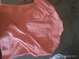 Chaqueta vaquera rosa mujer
