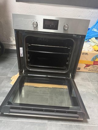 Horno eléctrico de acero inoxidable